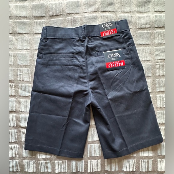 🧥Chaps Navy Blue Uniform Shorts, size 8 regular - Picture 2 of 8
